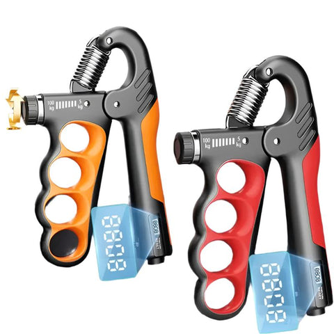 5-100kg Adjustable Hand Grip Strengthener with Mechanical Counter